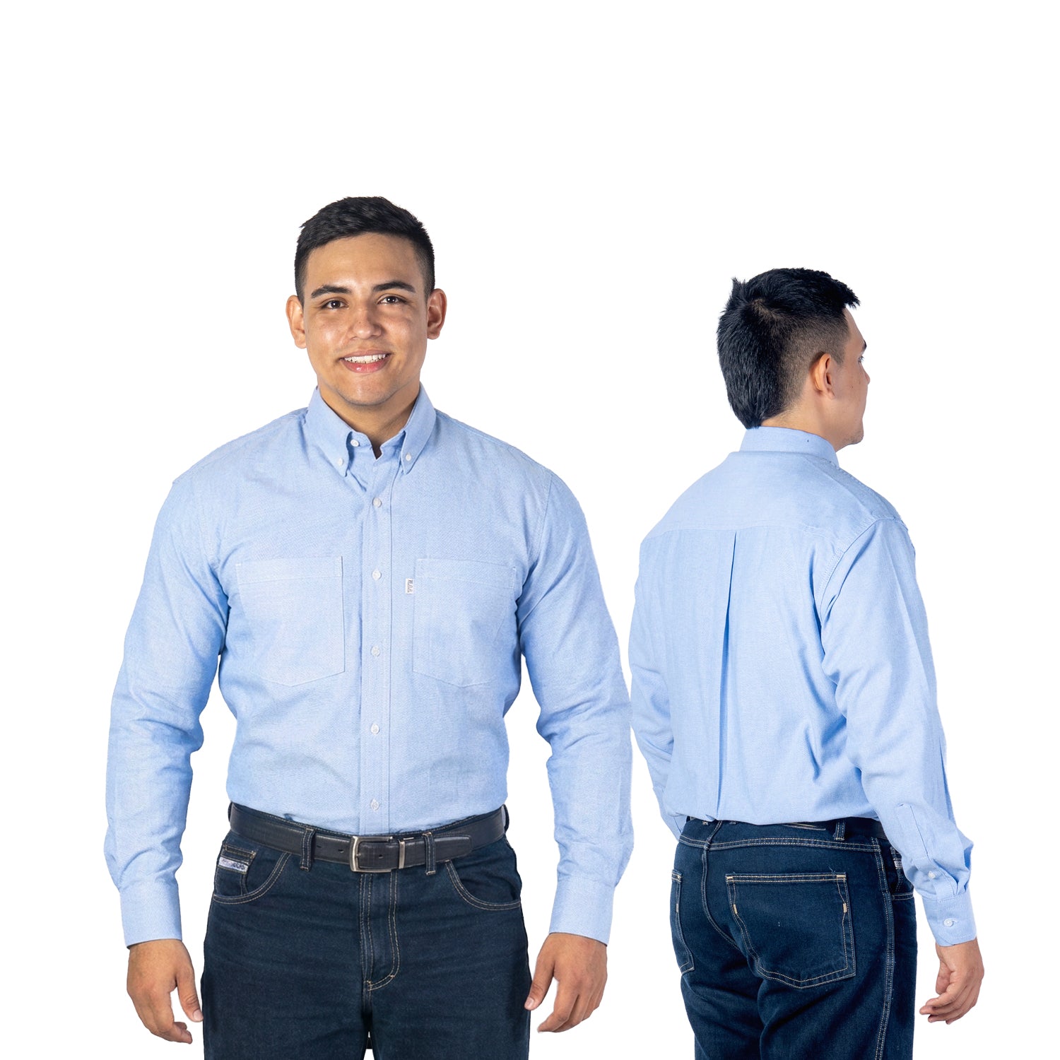 CAMISA MANGA LARGA OXFORD