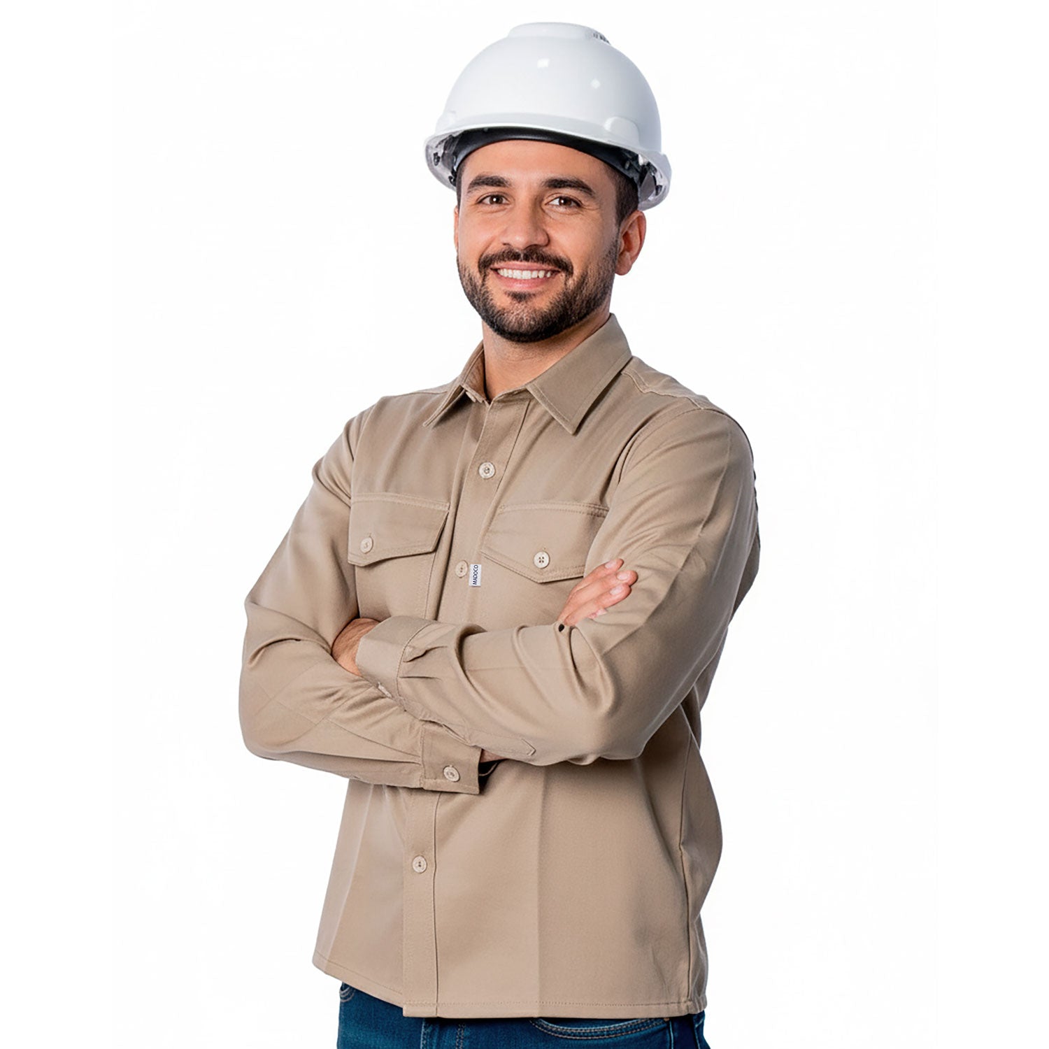 CAMISA DRILL SUPER NAVAL KAKI