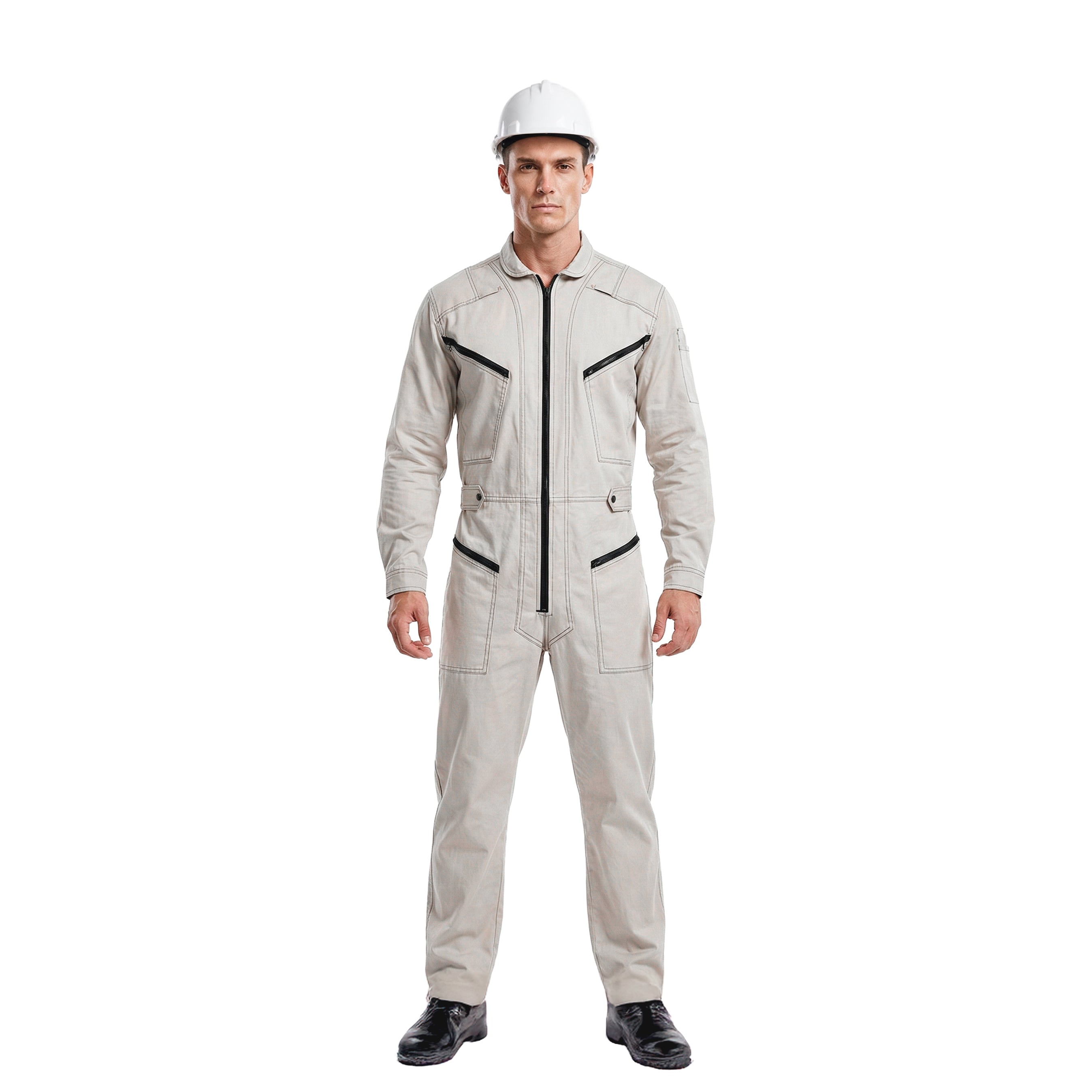 OVEROL DRILL SUPERNAVAL GRIS